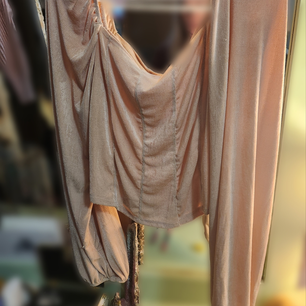 🎀Sheer Blush Pink Top🎀